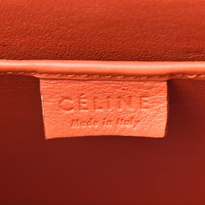 Celine Smooth Calfskin Nano Luggage Fluo Orange 6 of 12