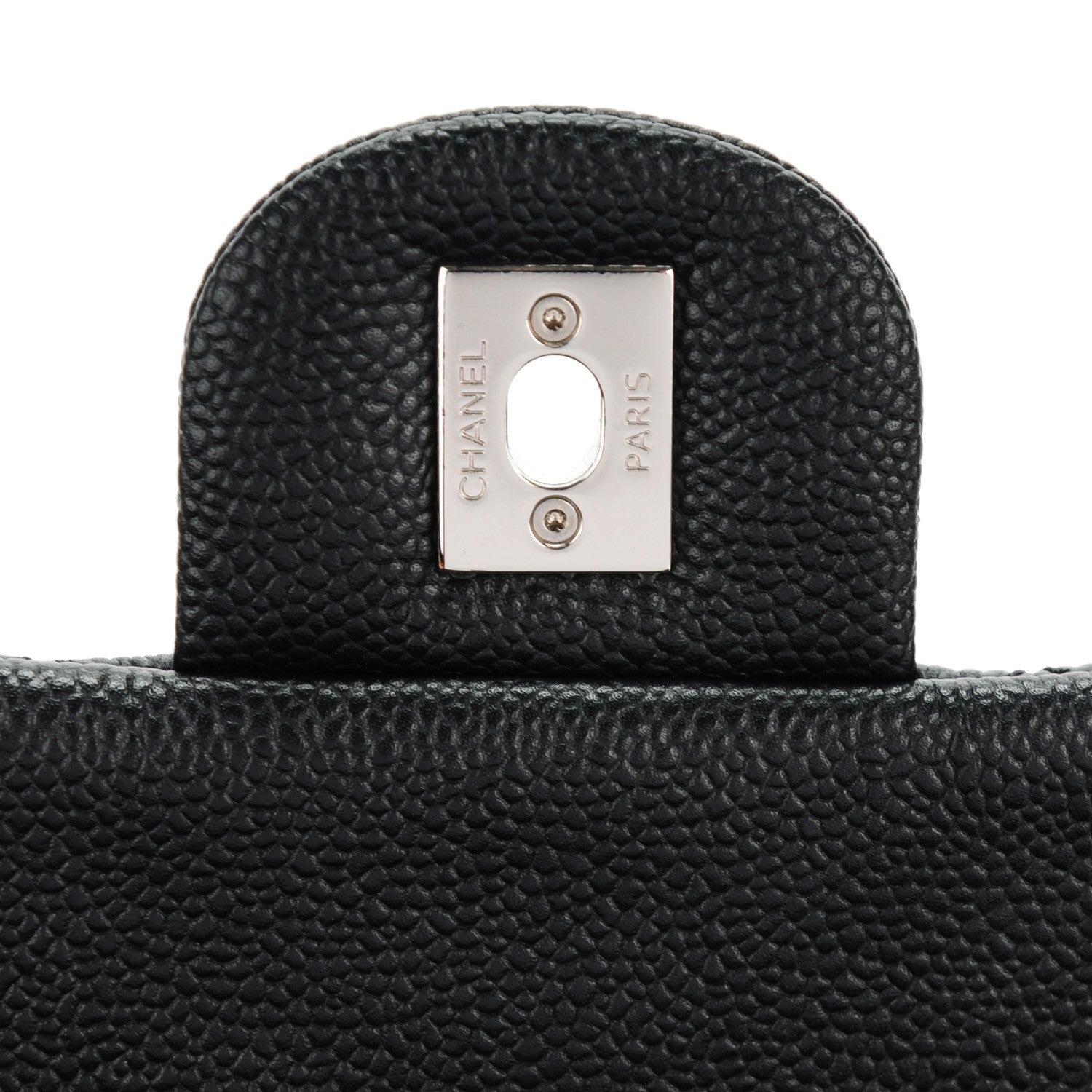 Chanel Caviar Quilted Medium Easy Flap Black 6 of 8