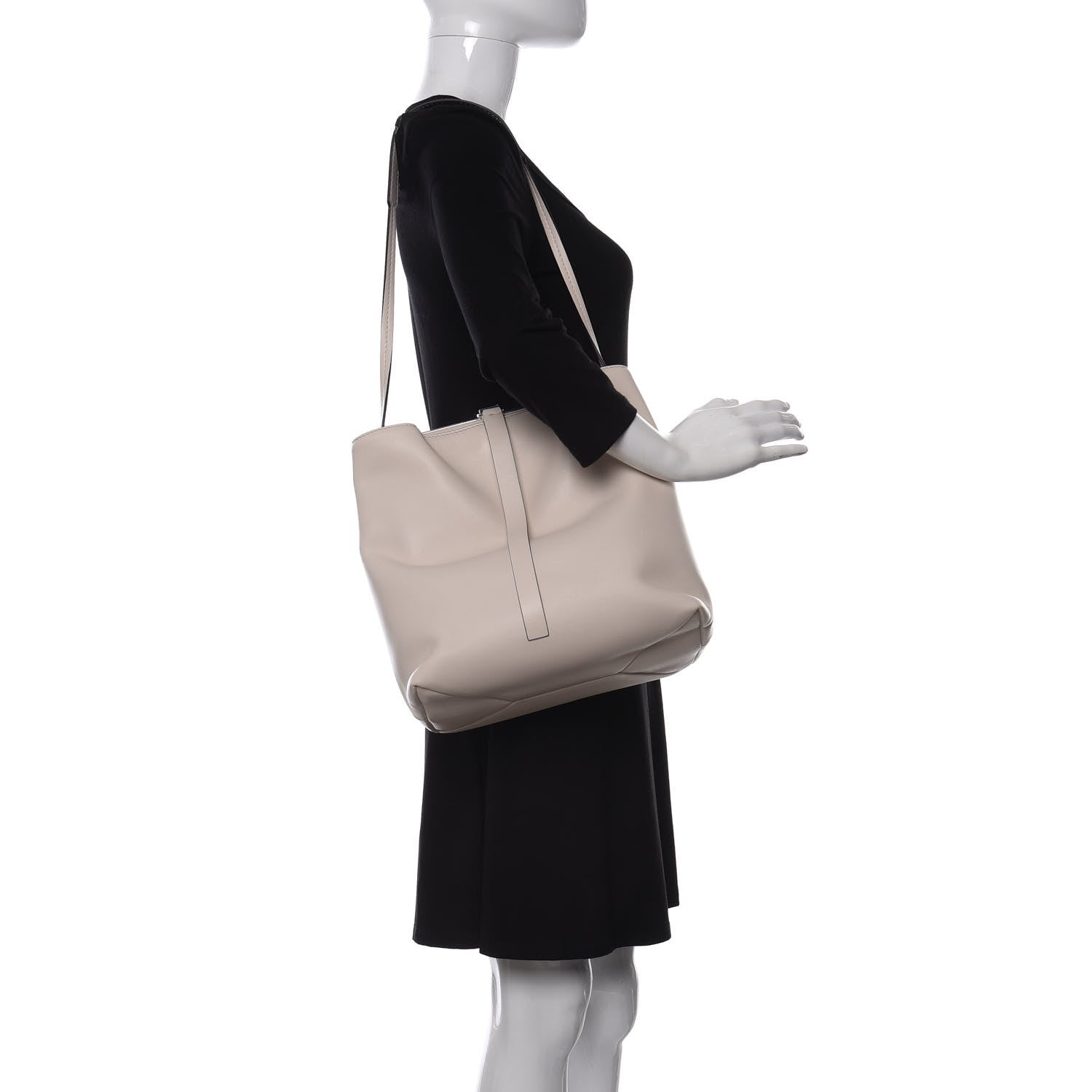 Proenza Schouler Nappa Frame Shoulder Bag Clay Black 2 of 12