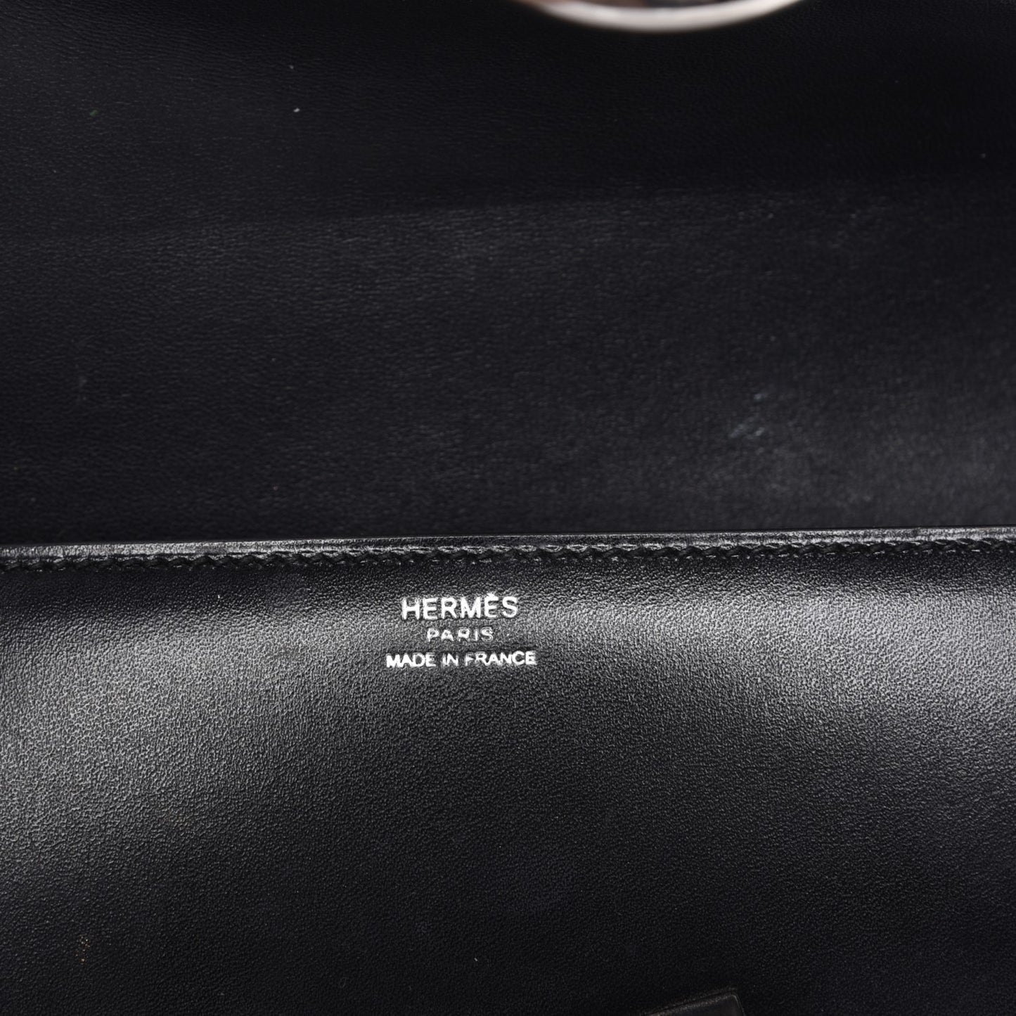 Tadelakt Egee Clutch Black
