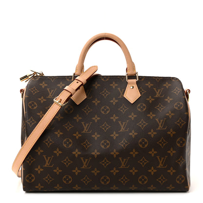 Louis Vuitton Monogram Speedy Bandouliere 35 1 of 9