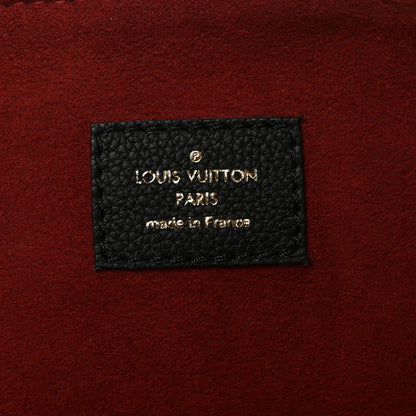 Louis Vuitton Grained Calfskin Lockme Shopper Black 5 of 8
