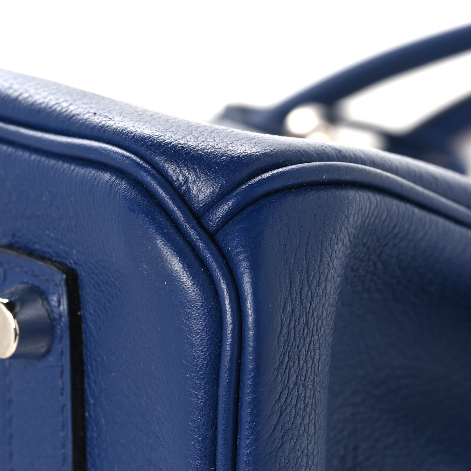 Hermes Taurillon Novillo Sea Surf Birkin 35 Bleu Saphir 9 of 11