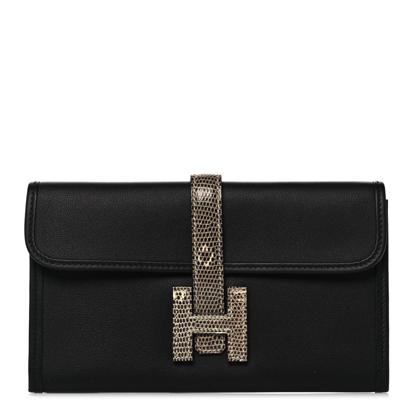 Swift Lizard Jige Touch Duo Clutch Black Ombre