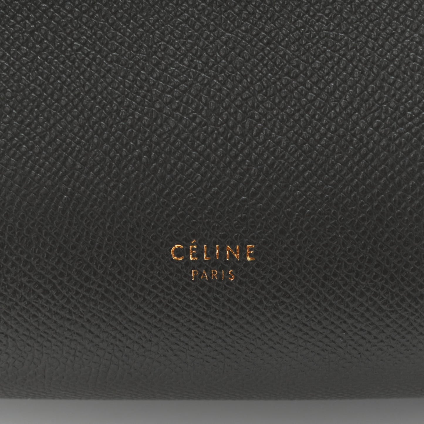 Grained Calfskin Nano Belt Bag Grey