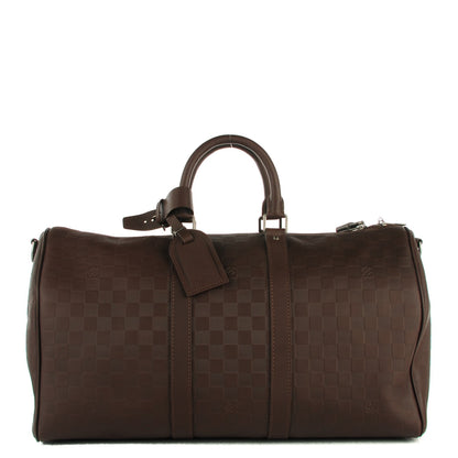 Louis Vuitton Damier Infini Keepall Bandouliere 45 Meteor 1 of 7