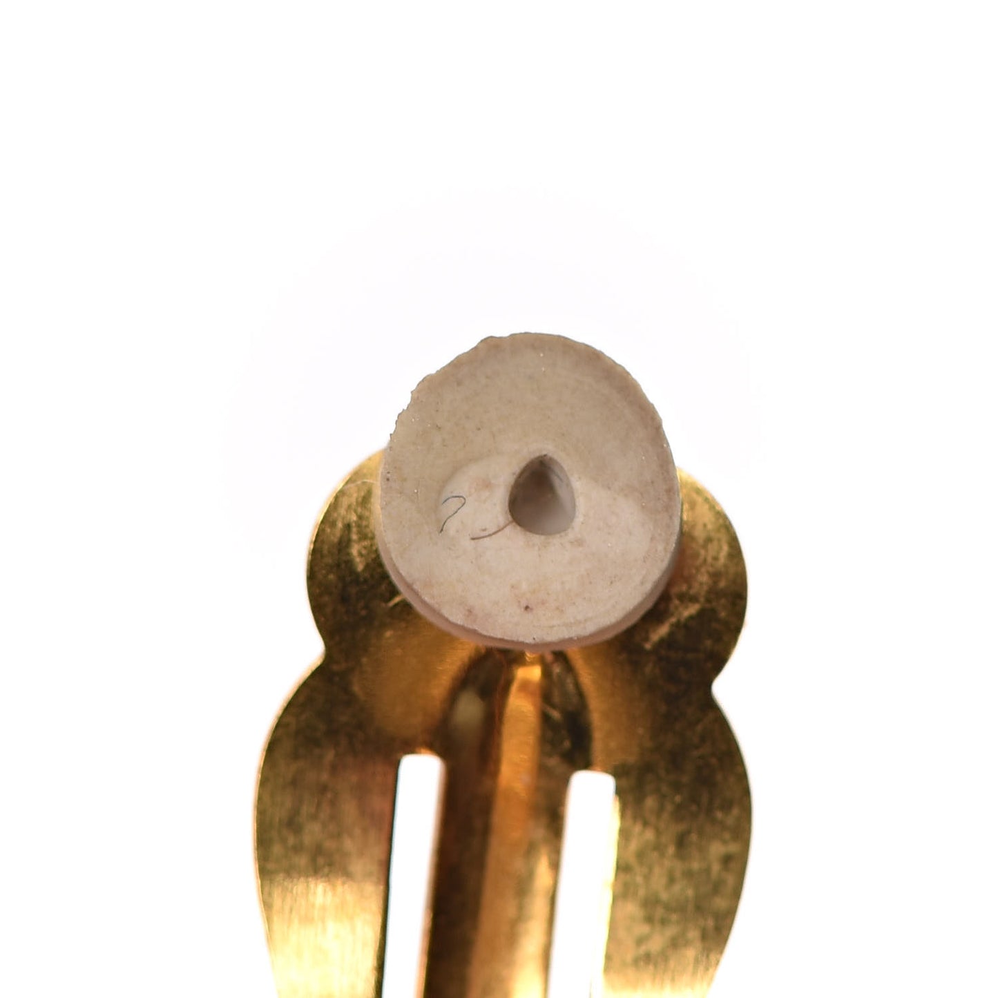 CC Clip On Earrings Gold
