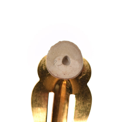 Chanel CC Clip On Earrings Gold 12 of 13