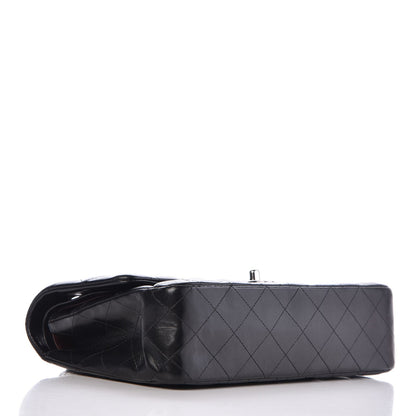 Chanel Lambskin Quilted Medium Double Flap Black 5 of 8