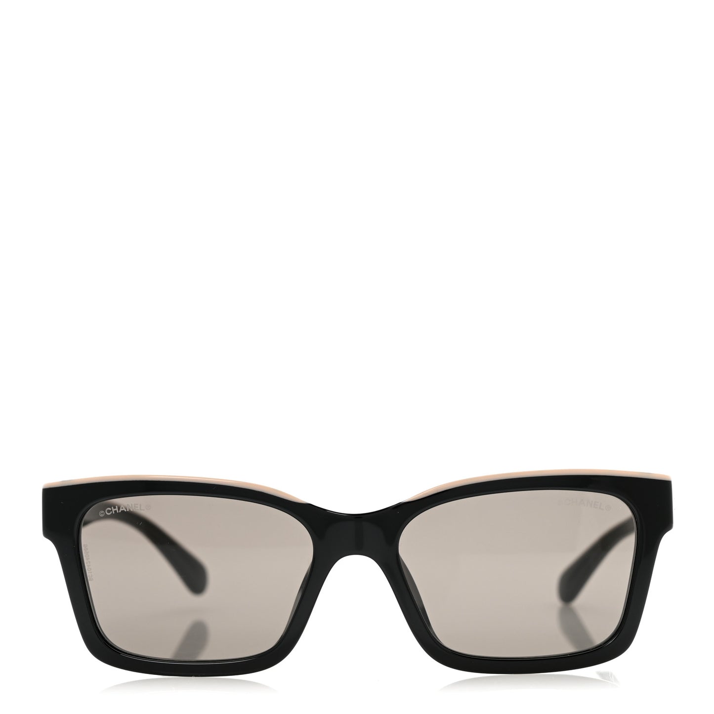 Acetate Square Sunglasses 5417-A Black
