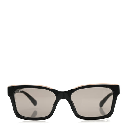 Chanel Acetate Square Sunglasses 5417-A Black 2 of 8