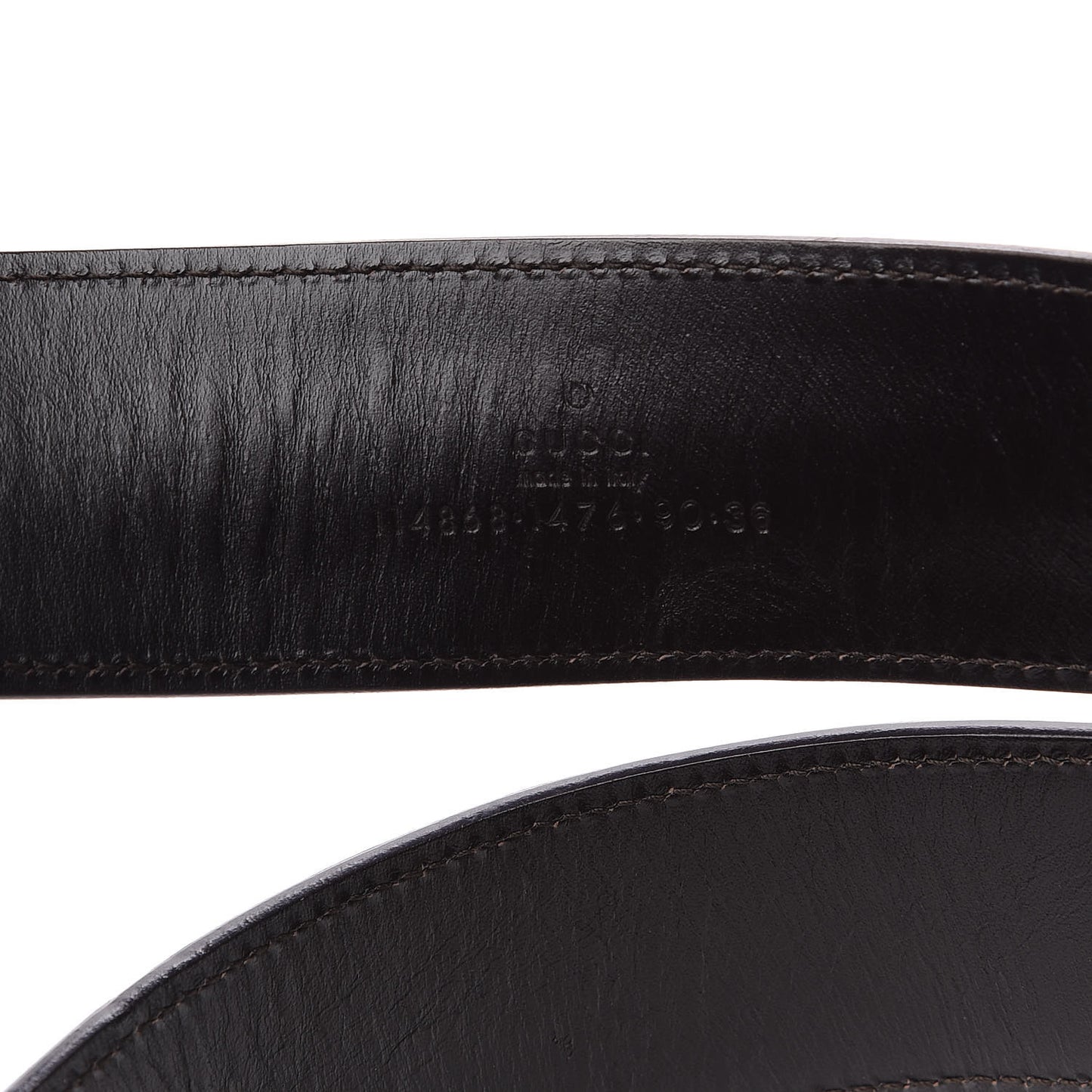 Ostrich Bamboo Interlocking G Belt 90 36 Purple