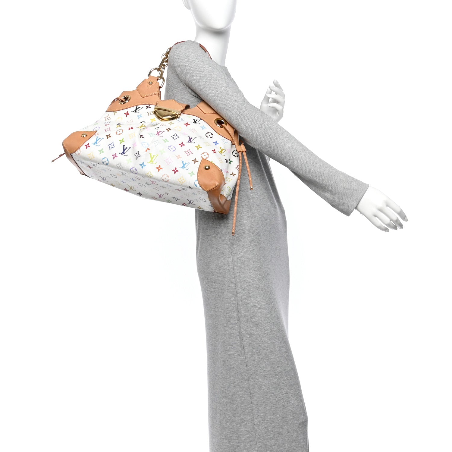 Louis Vuitton Monogram Multicolor Ursula White 2 of 15