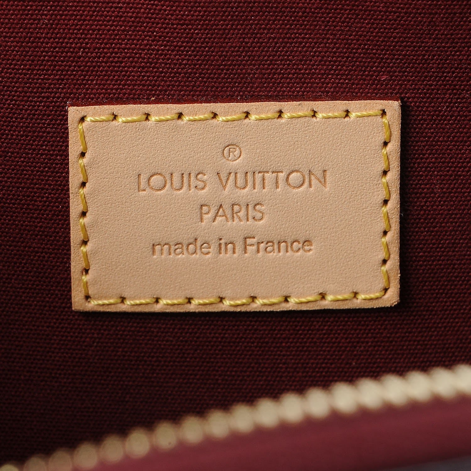 Louis Vuitton Vernis Lockit PM Griotte 6 of 7
