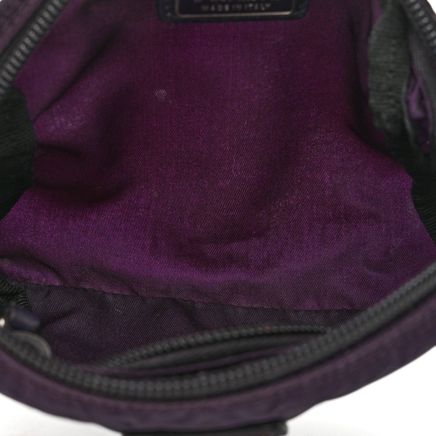Prada Nylon Tessuto Cosmetic Pouch Purple 5 of 9