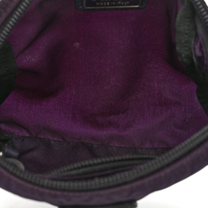 Prada Nylon Tessuto Cosmetic Pouch Purple 5 of 9