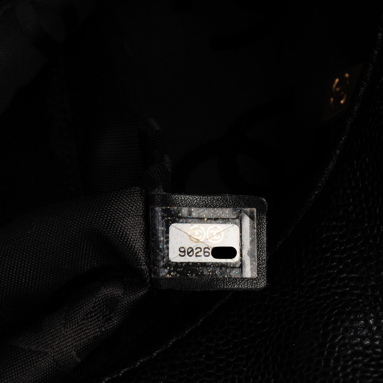 Chanel Caviar Medium CC Stitched Tote Black 7 of 7
