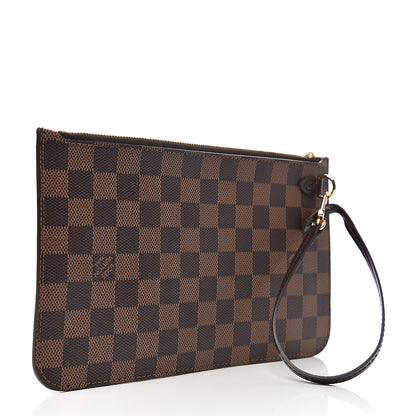 Louis Vuitton Damier Ebene Neverfull MM GM Pochette 2 of 7