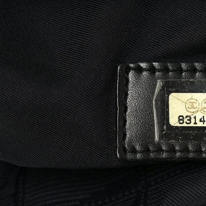 Chanel Nylon Travel Bowler Black 7 of 10