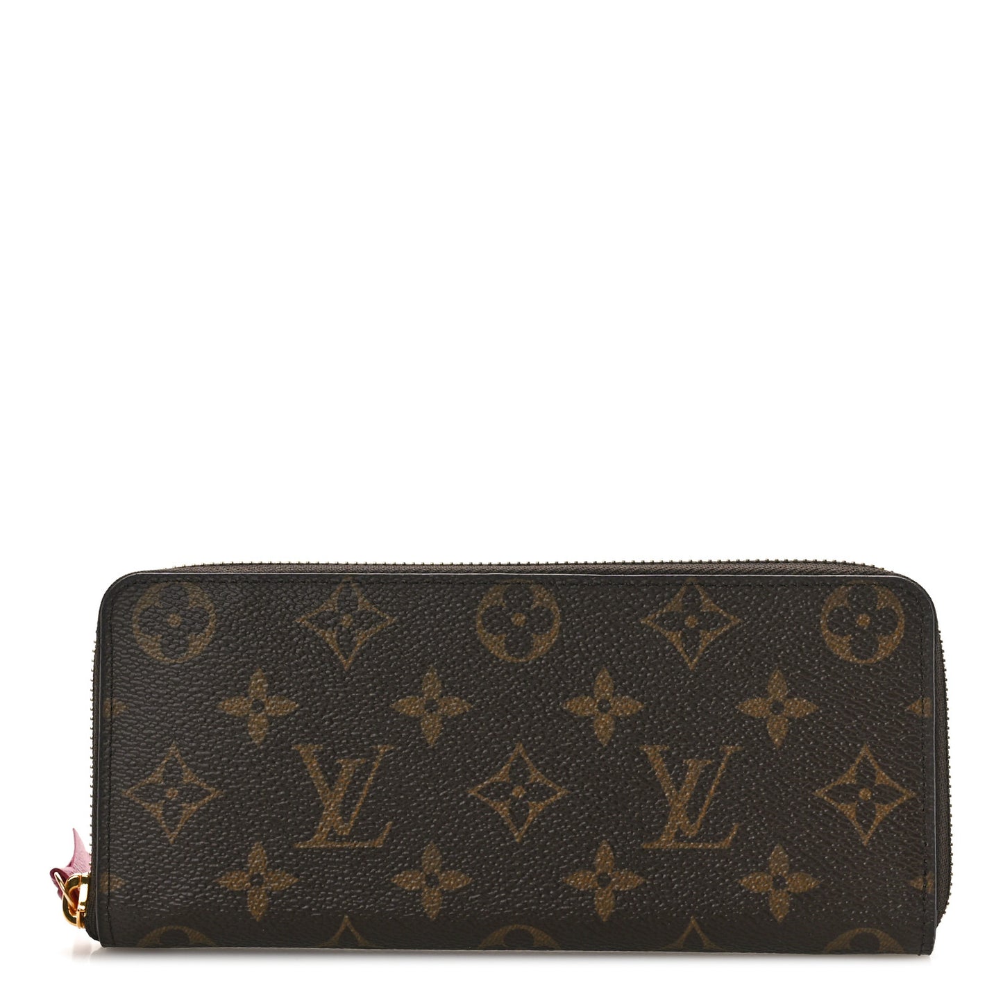 Monogram Clemence Wallet Fuchsia