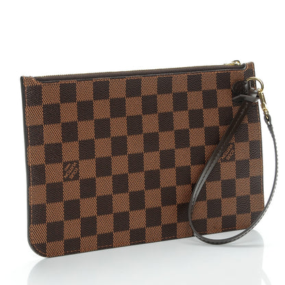 Louis Vuitton Damier Ebene Neverfull MM GM Pochette 3 of 7