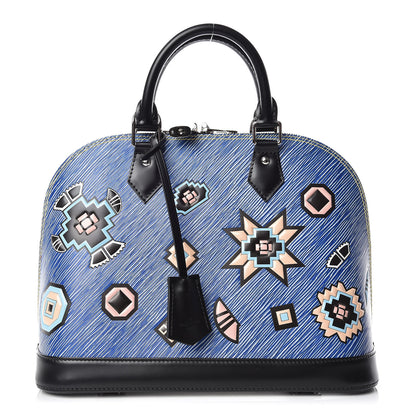 Louis Vuitton Epi Azteque Alma PM Denim Light 1 of 9