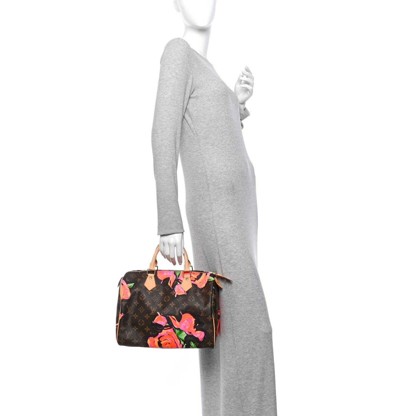 Monogram Roses Speedy 30