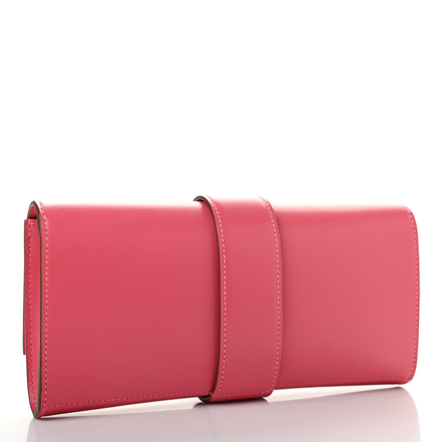 Hermes Tadelakt Medor 23 Clutch Rose Lipstick 2 of 8