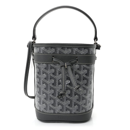 Goyard Goyardine Petit Flot Mini Bucket Bag Grey 1 of 10