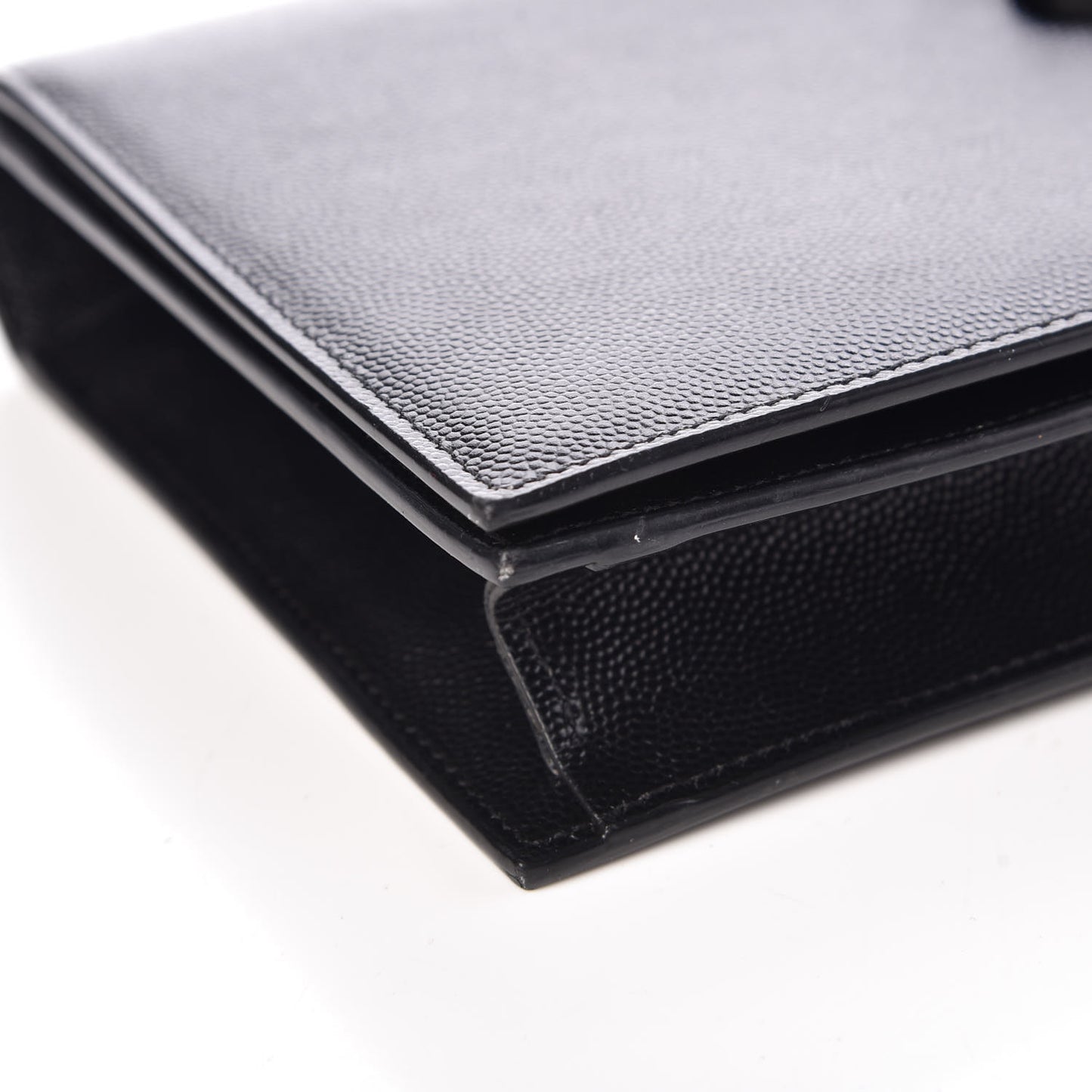 Grain De Poudre Classic Monogram Kate Clutch Black