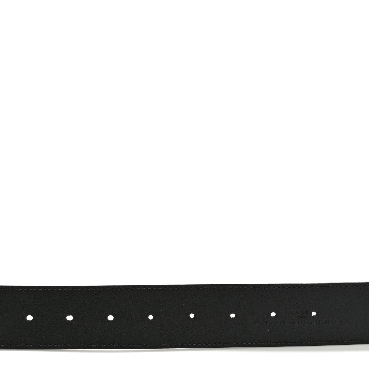 Gucci Calfskin Double G 40mm Belt 120 48 Black 4 of 8