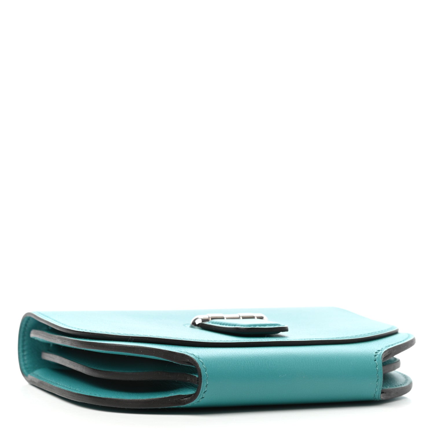 Hermes Swift Mini Convoyeur Bleu Paon 3 of 4