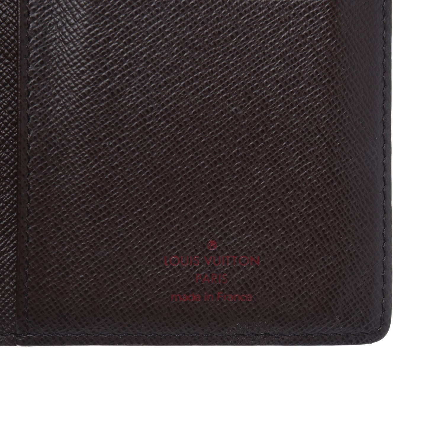 Louis Vuitton Damier Ebene Porte-Cartes Credit Yen Checkbook Wallet 6 of 15