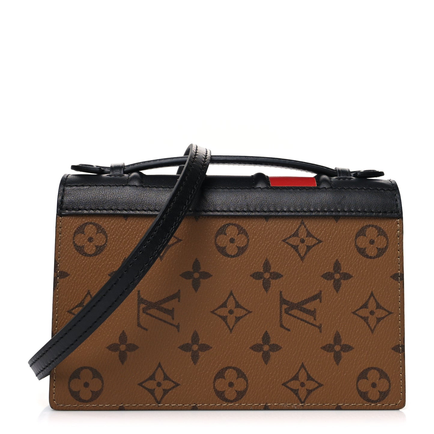 Reverse Monogram Book Chain Wallet