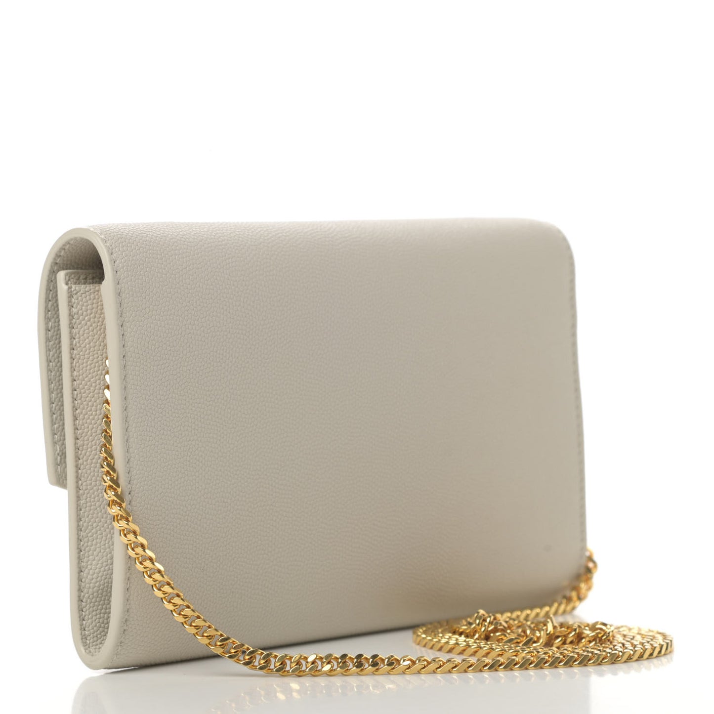 Grain De Poudre Monogram Uptown Chain Wallet Crema Soft