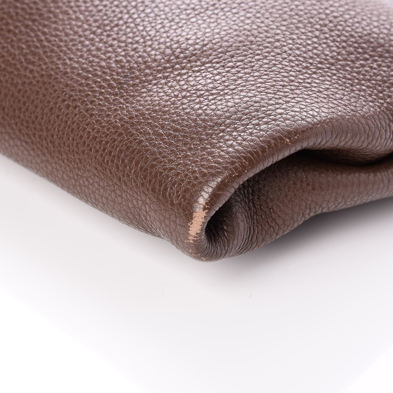 Prada Vitello Daino Zippered Crossbody Bag Bruciato 9 of 10