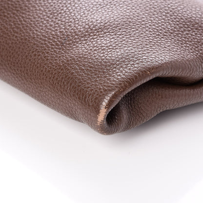 Prada Vitello Daino Zippered Crossbody Bag Bruciato 9 of 10