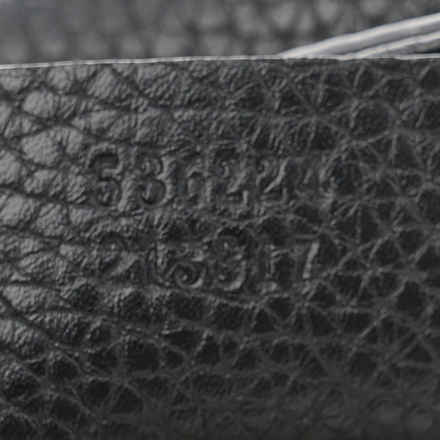 Pebbled Calfskin Medium Soho Flap Crossbody Black