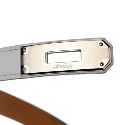 Hermes Epsom Kelly Belt White 5 of 8