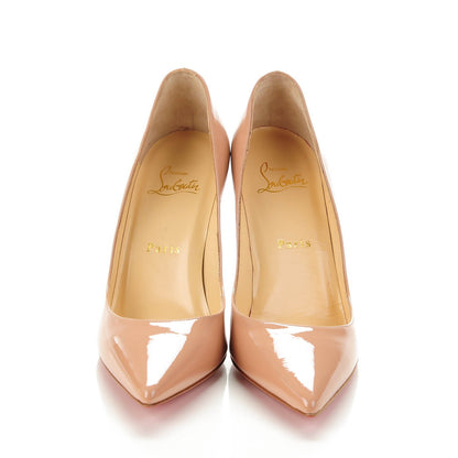 Christian Louboutin Patent Pigalle 100 Pumps 36.5 Nude 2 of 7
