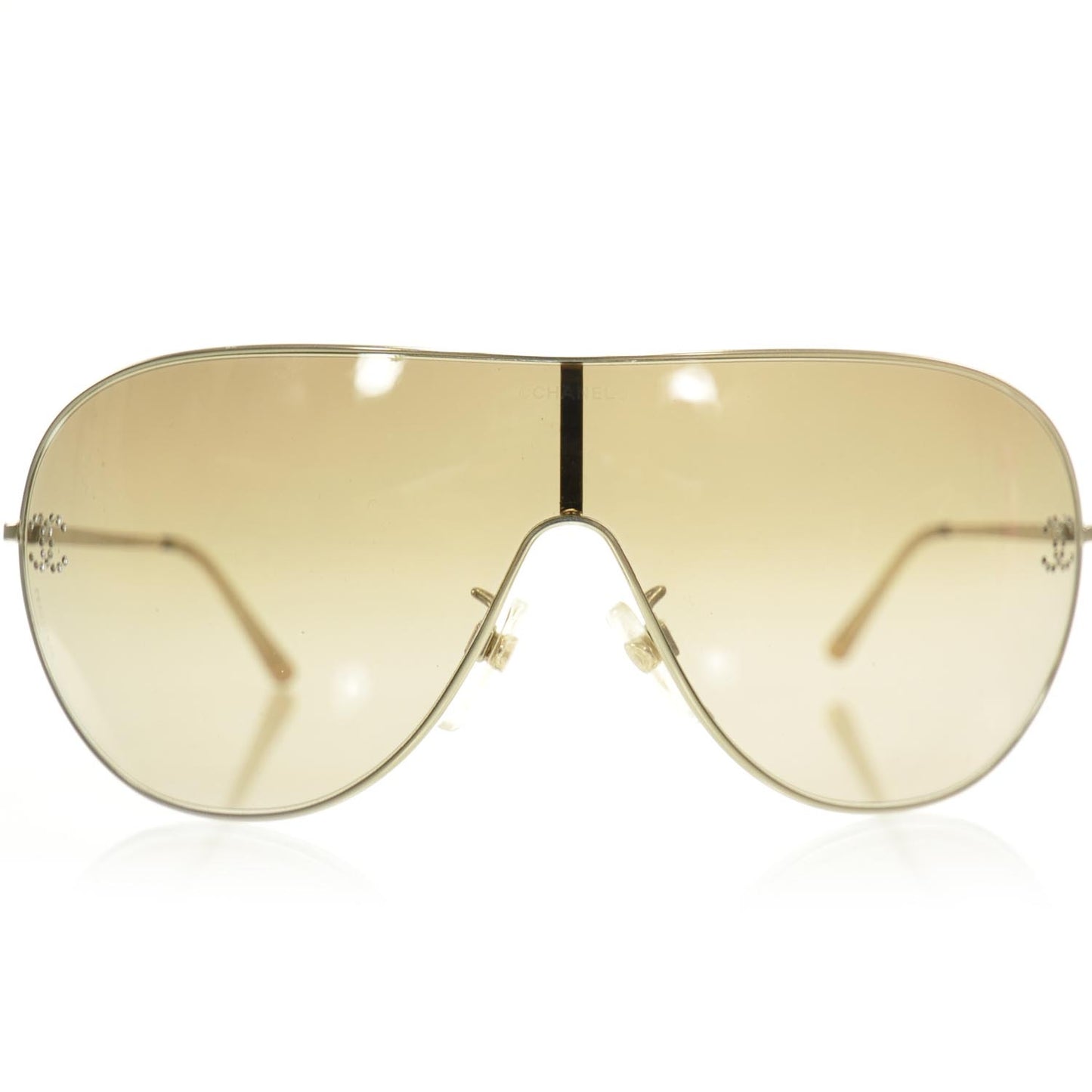 Crystal CC Logo Sunglasses 4122 B