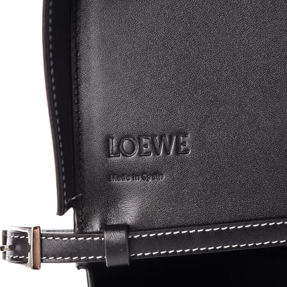 Loewe Smooth Calfskin Mini Heel Shoulder Bag Black 8 of 10