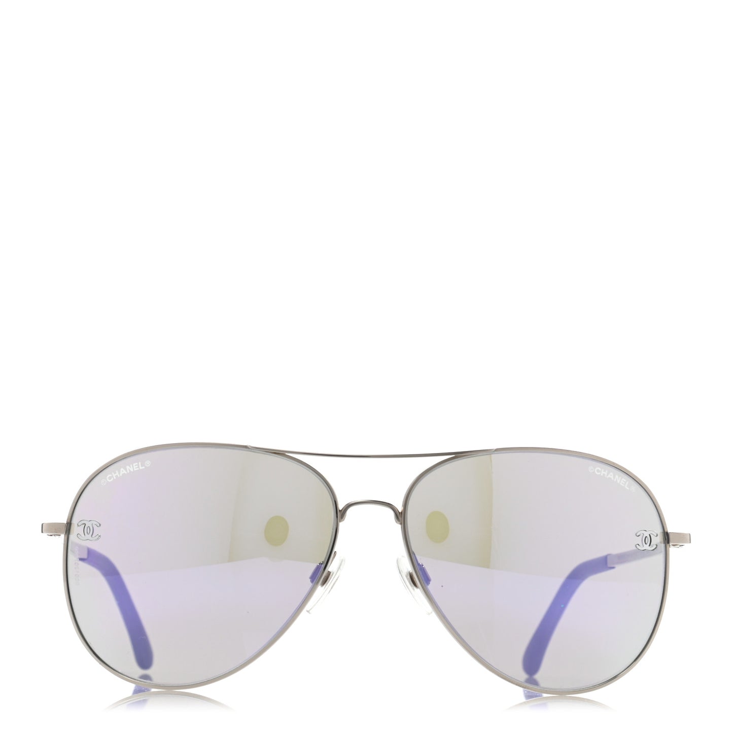 Polarized CC Aviator Sunglasses 4189-T-Q Purple