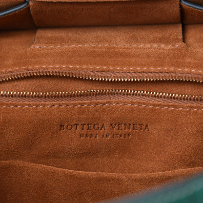 Bottega Veneta French Calfskin Maxi Intrecciato Arco 33 Racing Green 8 of 11