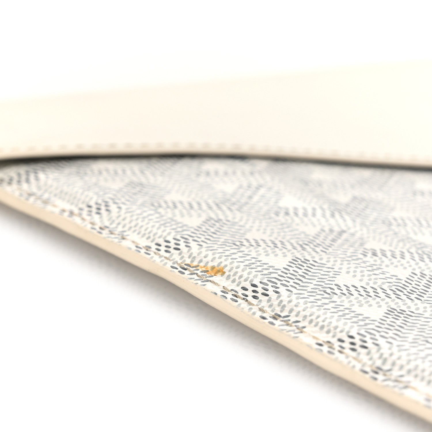 Goyard Goyardine Camondo MM Horizontal Clutch White 10 of 10