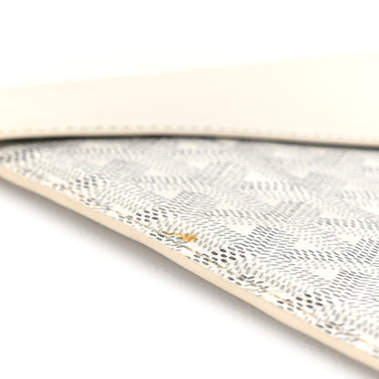 Goyard Goyardine Camondo MM Horizontal Clutch White 10 of 10