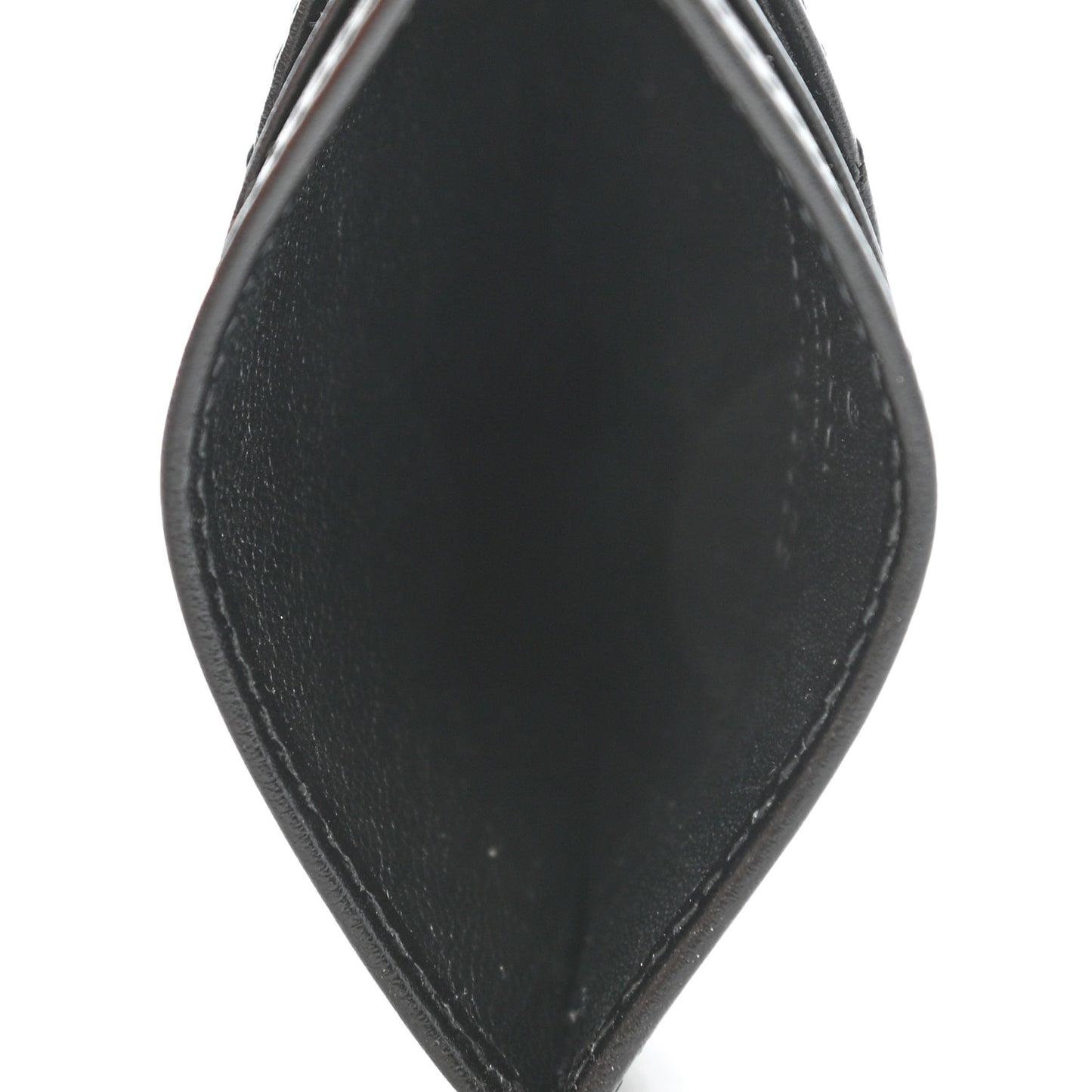 Calfskin Matelasse GG Marmont Card Holder Black