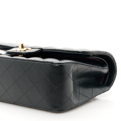 Chanel Caviar Quilted Small Double Flap Black 11 of 12