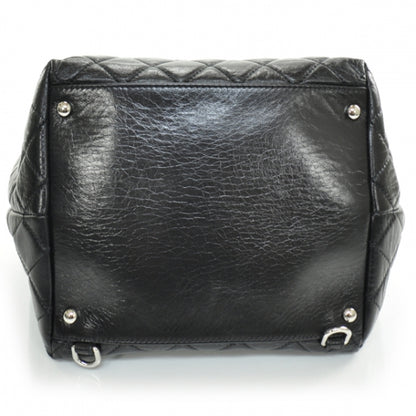 Chanel Lambskin Quilted Beijing Backpack Bag Black 4 of 14