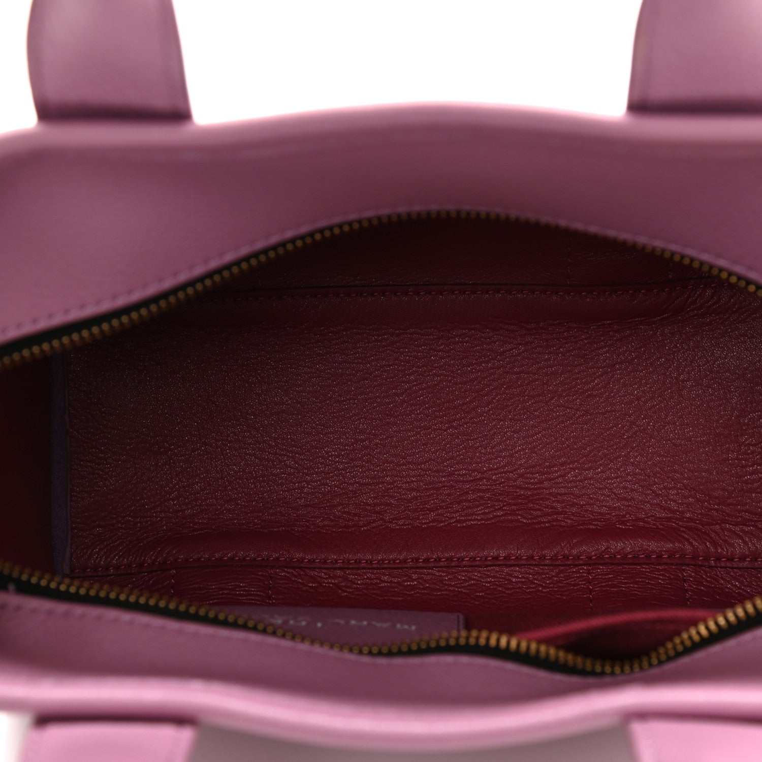 Marc Jacobs Grained Calfskin Small The Tote Bag Orchid Haze 5 of 14